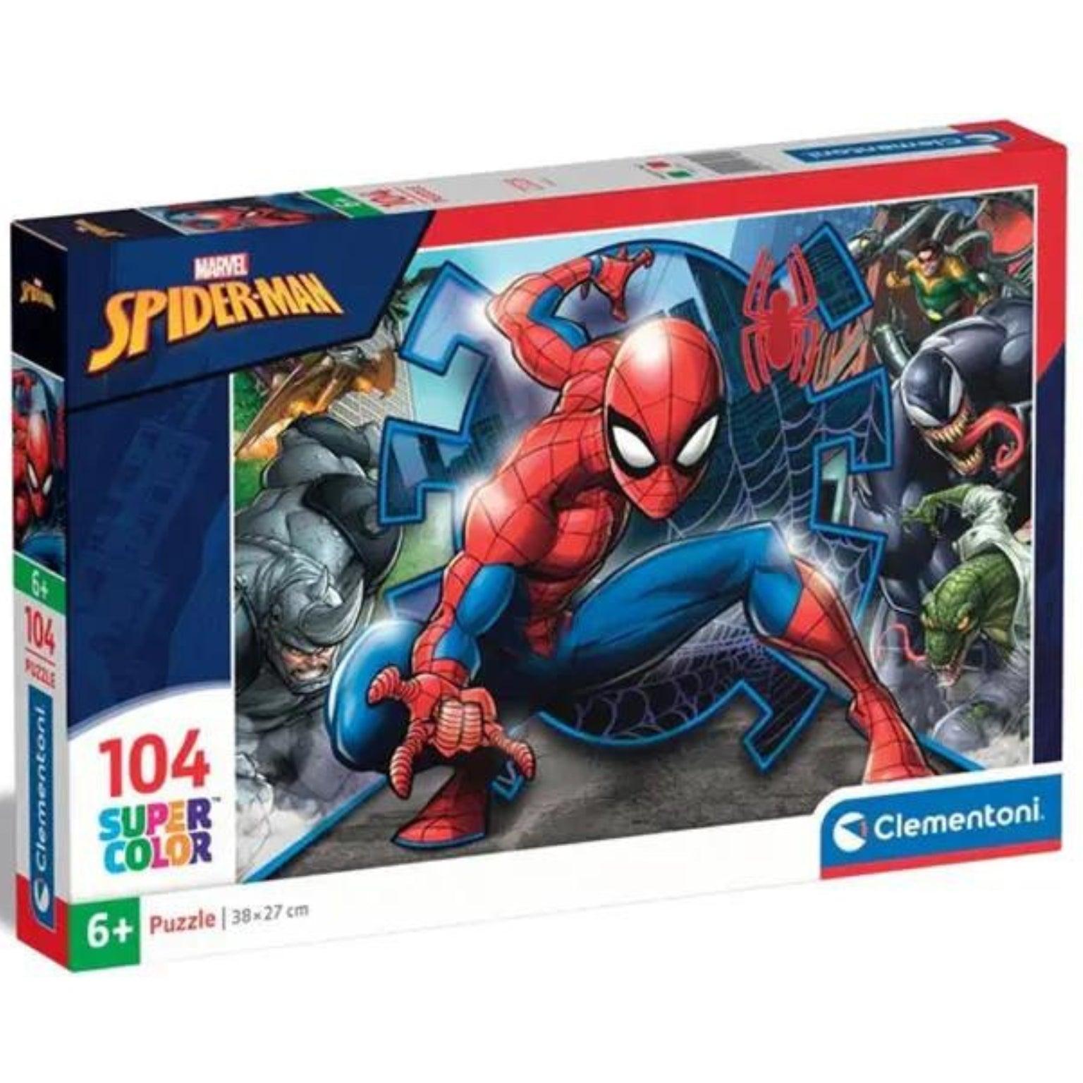 Puzzle Marvel Homem-Aranha 104 peças - Brincatoys