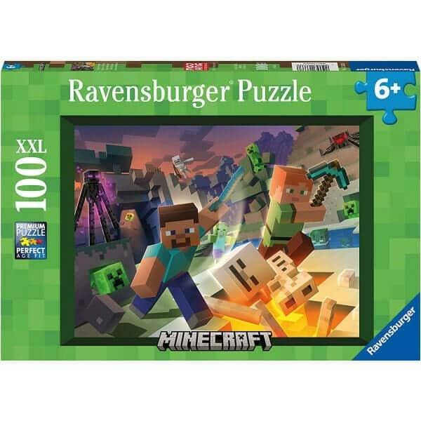 Puzzle Minecraft XXL 100 pçs - Brincatoys