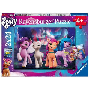 Puzzle My Little Pony 2 x 24 peças - Brincatoys
