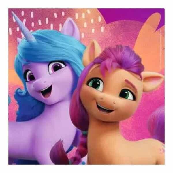 Puzzle My Little Pony 3 x 49 peças - Brincatoys