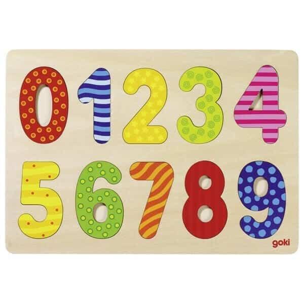 Apresentamos Puzzle números 0-9 com o SKU 45757422 recomendado para + 2 anos