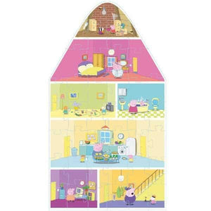Puzzle Peppa Pig Casa - Brincatoys