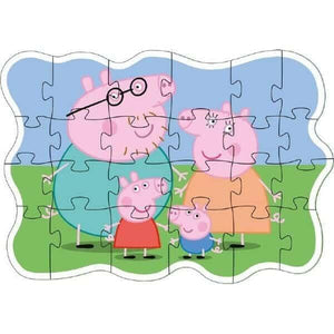 Apresentamos Puzzle Peppa Pig - Família com o SKU 50895123 recomendado para + 3 anos