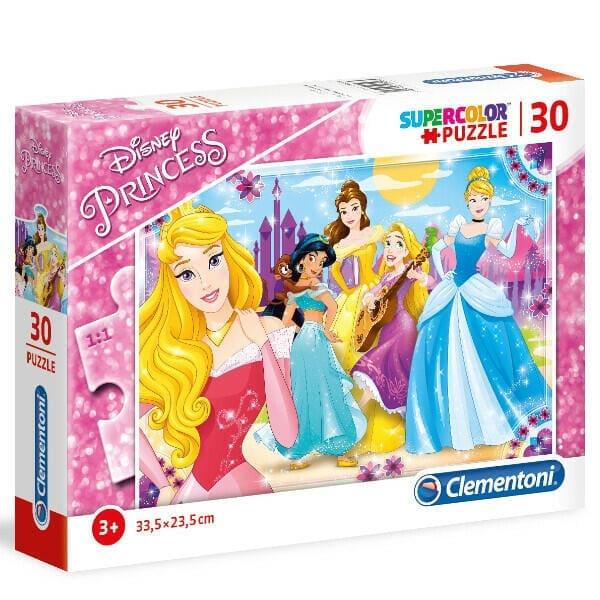 Puzzle Princesas Disney 30 pçs - Brincatoys