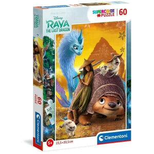 Puzzle Raya e o último Dragão 60 pçs - Brincatoys