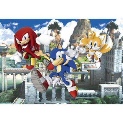 Puzzle Sonic e Amigos 3 x 48 peças
