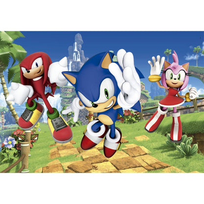 Puzzle Sonic e Amigos 3 x 48 peças