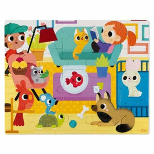 Puzzle Táctil animais de estimação - Brincatoys