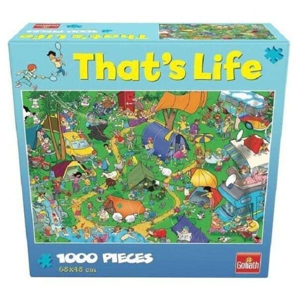 Apresentamos Puzzle That`s Life - Campismo com o SKU 841926121 recomendado para + 12 anos