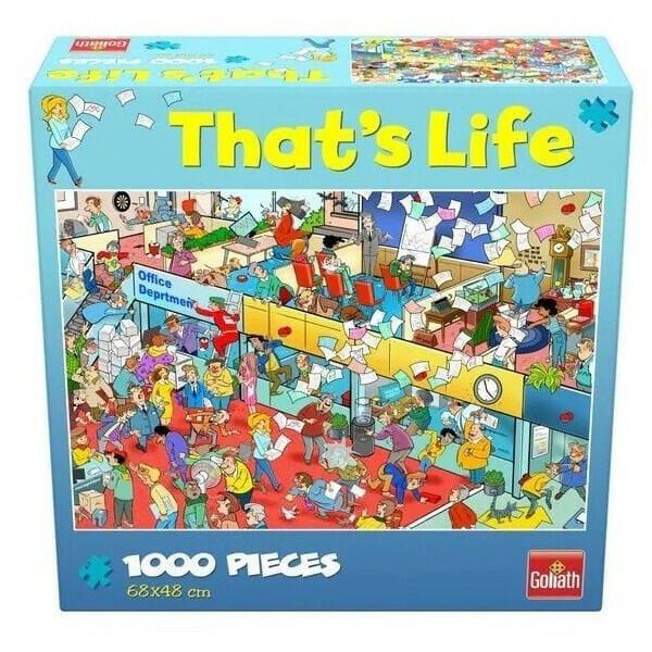 Apresentamos Puzzle That`s Life -Office com o SKU 841478421 recomendado para + 12 anos