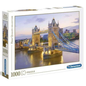 Apresentamos Puzzle Tower Bridge 1000 pçs com o SKU 779022921 recomendado para + 14 anos