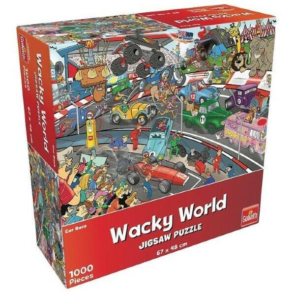 Apresentamos Puzzle Wacky World -Car Race com o SKU 841855621 recomendado para + 12 anos
