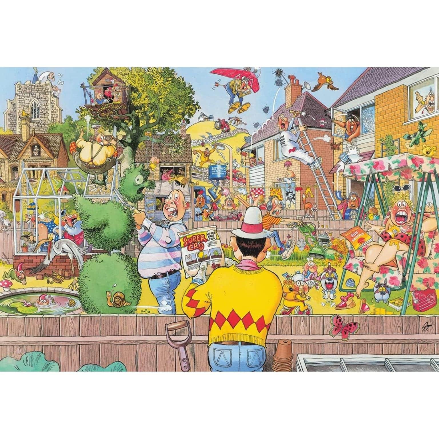 Puzzle Wasgij? 1000 pçs - Blooming Marvellous!, - Brincatoys