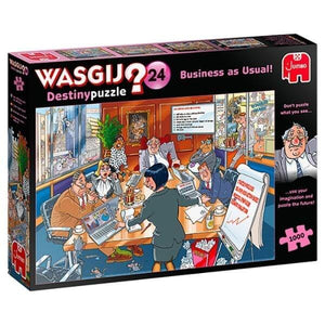 Puzzle Wasgij? 1000 pçs - Business as Usual! - Brincatoys