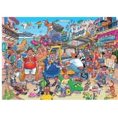 Puzzle Wasgij? 1000 pçs - Holiday Fiasco!