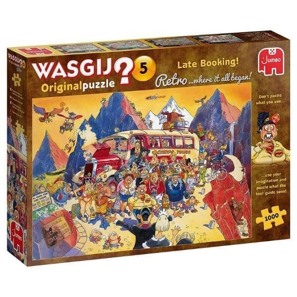 Apresentamos Puzzle Wasgij? 1000 pçs - Late Booking! com o SKU 82500723 recomendado para + 12 anos