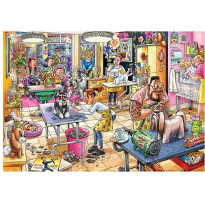 Apresentamos Puzzle Wasgij? 1000 pçs - Pooch Parlour com o SKU 82501823 recomendado para + 12 anos