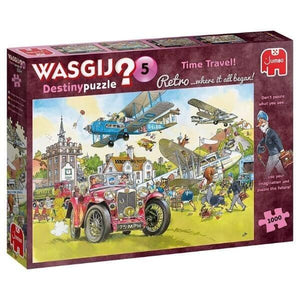 Apresentamos Puzzle Wasgij? 1000 pçs - Time Travel! com o SKU 82500823 recomendado para + 12 anos