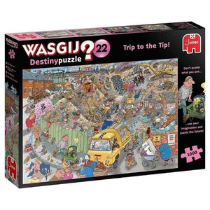 Puzzle Wasgij? 1000 pçs - Trip to the Tip! - Brincatoys