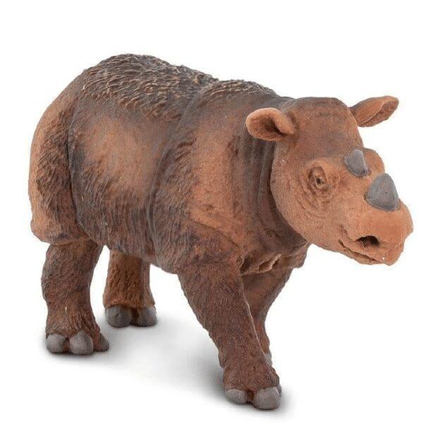 Apresentamos Figura de borracha - Rinoceronte de Sumatra com o SKU 430010321 recomendado para + 3 anos