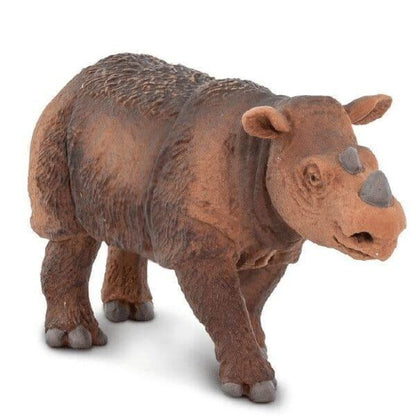 Apresentamos Figura de borracha - Rinoceronte de Sumatra com o SKU 430010321 recomendado para + 3 anos