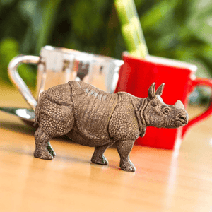 Apresentamos Figura de borracha - Rinoceronte Indiano com o SKU 439732923 recomendado para + 3 anos