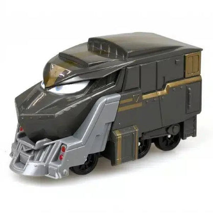 Comboio Robot Trains Duke cinzento-escuro e prateado