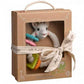 Apresentamos Roca Mordedor Girafa Sofia Colo'rings 100% hévea natural com o SKU 102012022 recomendado para + 3 meses
