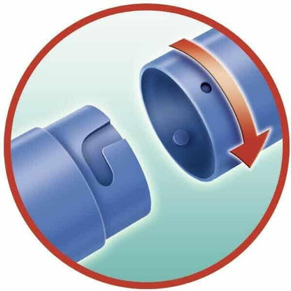 Roll your Puzzle!: pormenor do encaixe do tubo
