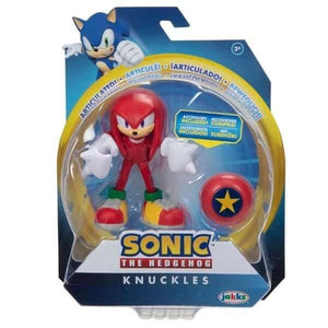 Sonic The Hedgehog - Knuckles com acessório - Brincatoys
