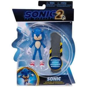 Apresentamos Sonic The Hedgehog - Sonic (com prancha de snowboard) com o SKU 774126622 recomendado para + 3 anos