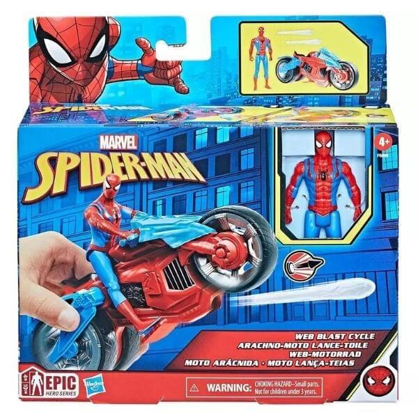 Apresentamos Spiderman Moto Aracnídea com o SKU 906899523 recomendado para + 3 anos