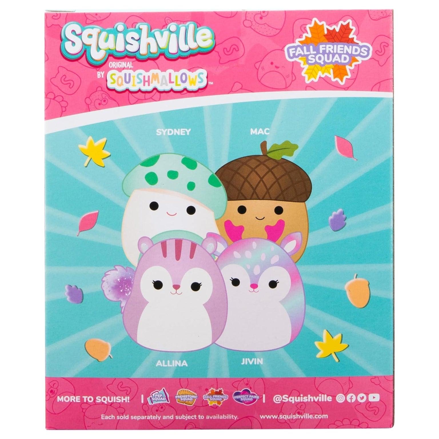 Apresentamos Squishville Mini Squishmallows - Autumn Friends Squad com o SKU 23047024 recomendado para + 3 anos