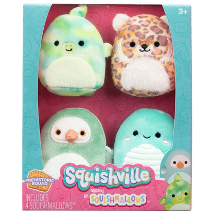 Apresentamos Squishville Mini Squishmallows - Prehistoric Squad com o SKU 23046924 recomendado para + 3 anos