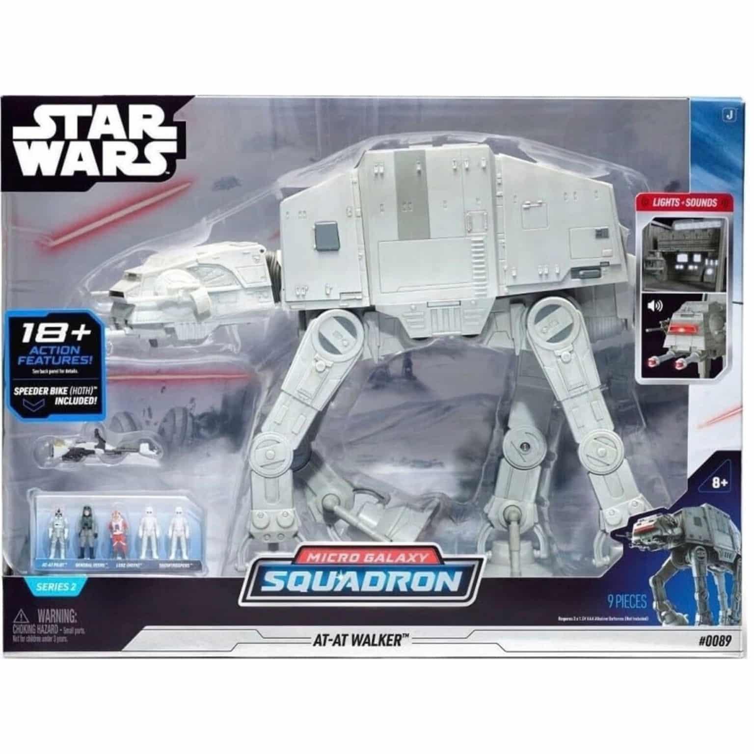 Star Wars Micro Galaxy Squadron - AT-AT Walker - Brincatoys