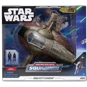 Star Wars Micro Galaxy Squadron Class Boba Fett'S Starship - Brincatoys
