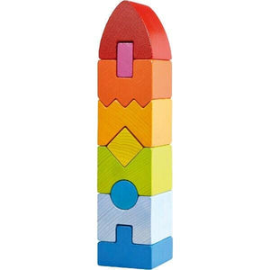 Apresentamos Torre de Empilhar Arco-íris com o SKU 810169021 recomendado para + 12 meses