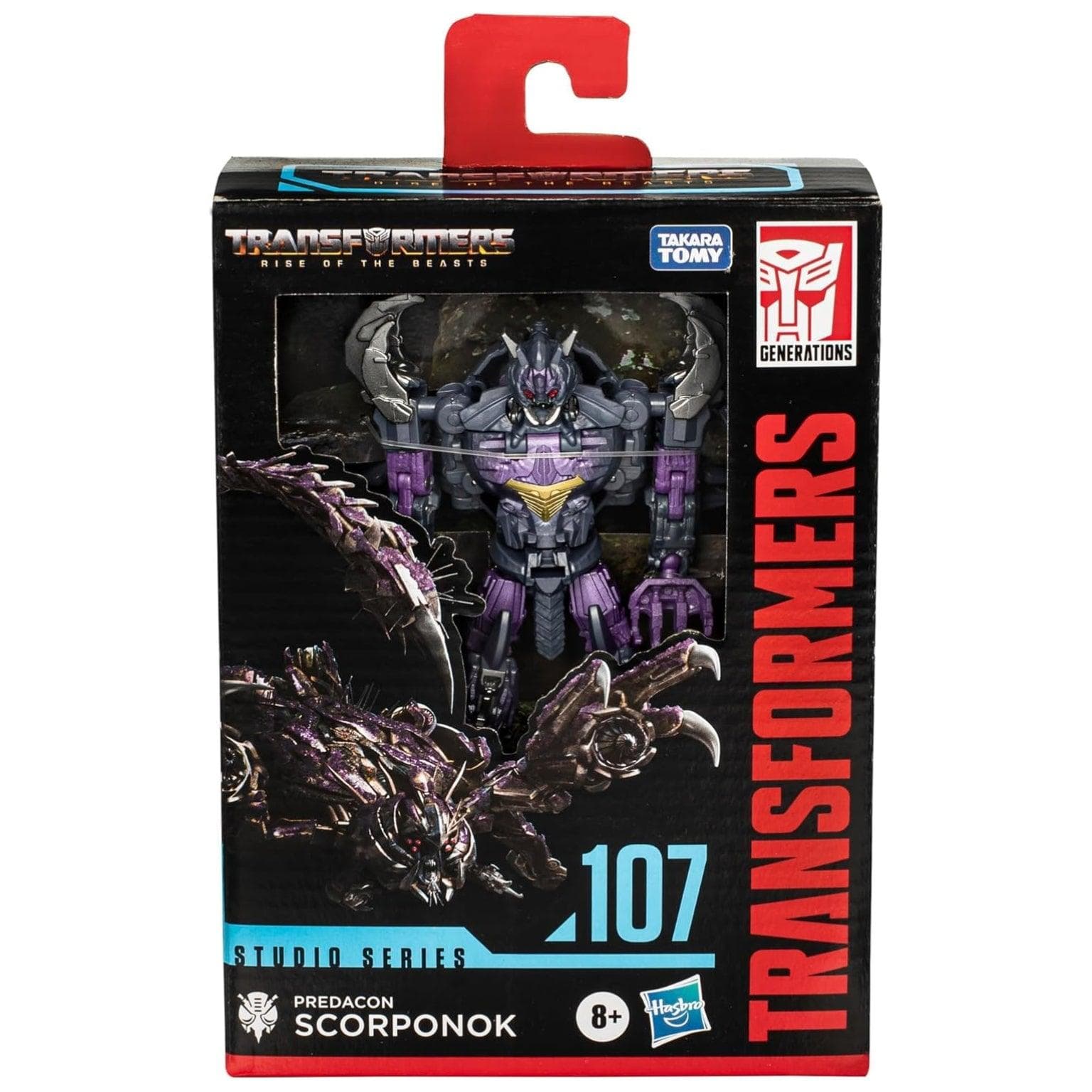 Apresentamos Transformers Predacon Scorponok com o SKU 86875524 recomendado para + 8 anos