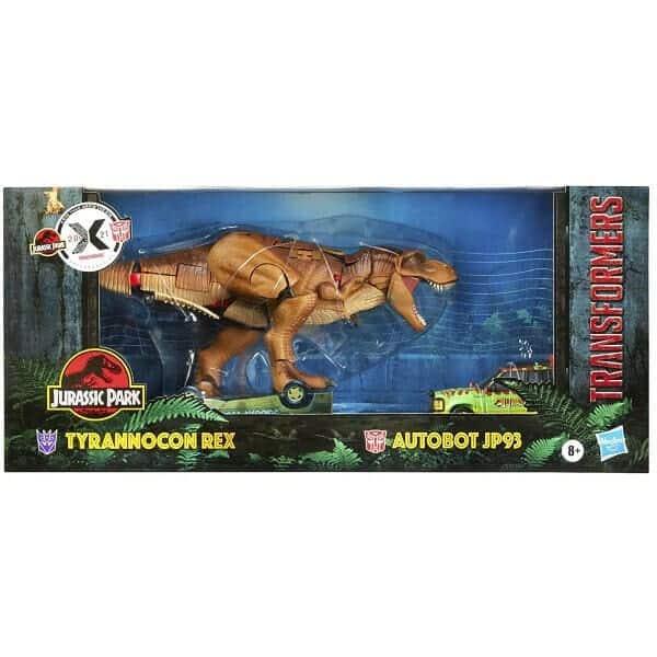 Transformers x JurassicPark: ‘Tyrannocon Rex vs Autobot JP93 - Brincatoys