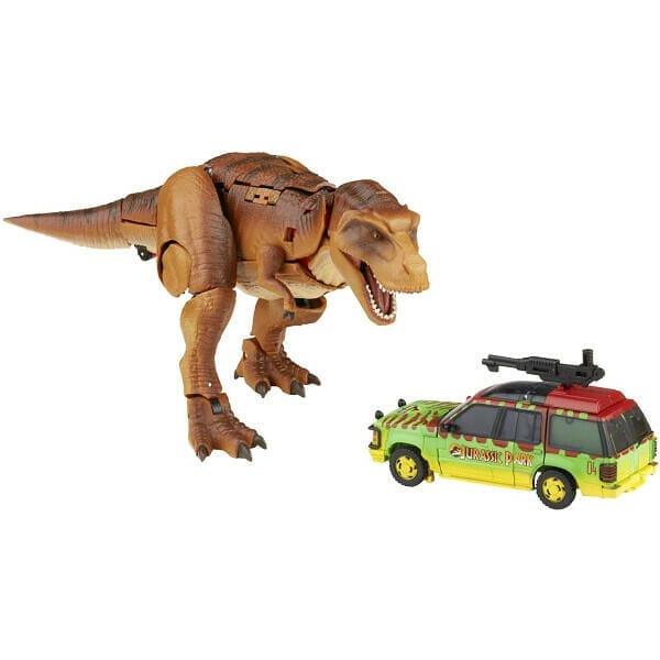 Transformers x JurassicPark: ‘Tyrannocon Rex vs Autobot JP93 - Brincatoys