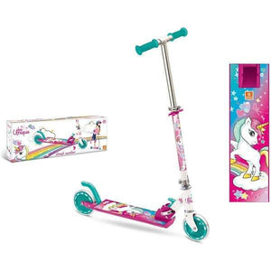 Apresentamos Trotinete de 2 Rodas Unicórnio com o SKU 172869322 recomendado para + 5 anos
