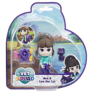 Vet Squad - Ava & Leo the Cat - Brincatoys