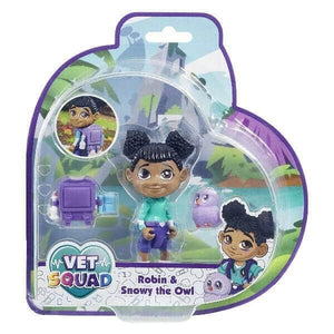 Apresentamos Vet Squad Robin & Snowy the Owl com o SKU 843420921 recomendado para + 3 anos