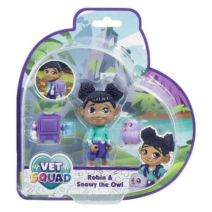 Apresentamos Vet Squad Robin & Snowy the Owl com o SKU 843420921 recomendado para + 3 anos