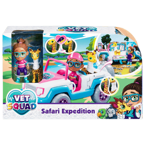 Vet Squad Yara 4x4 Expedição Safari - Brincatoys