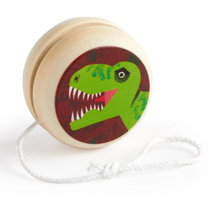 Yo-Yo de madeira - T-Rex - Brincatoys