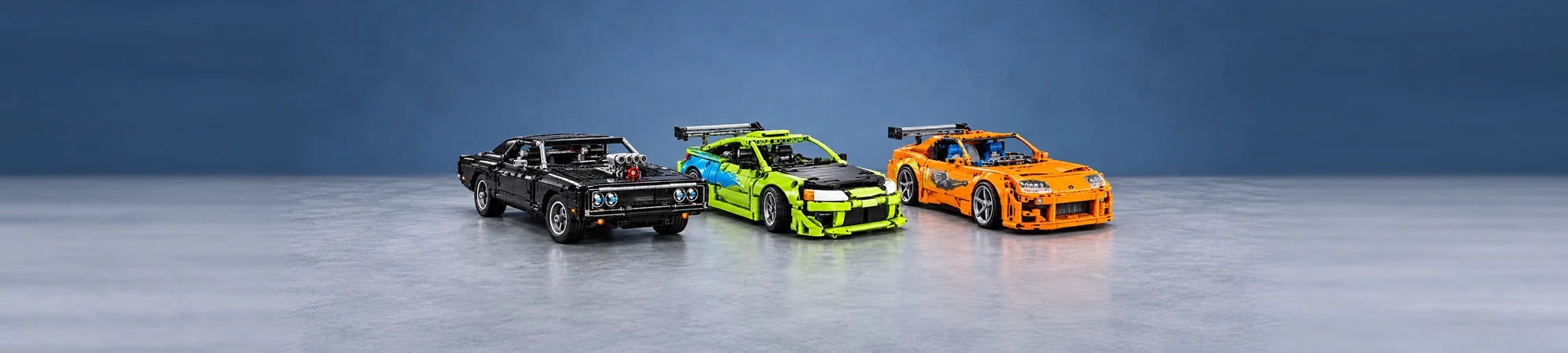 Seleção de brinquedos da coleção Fast &amp; Furious