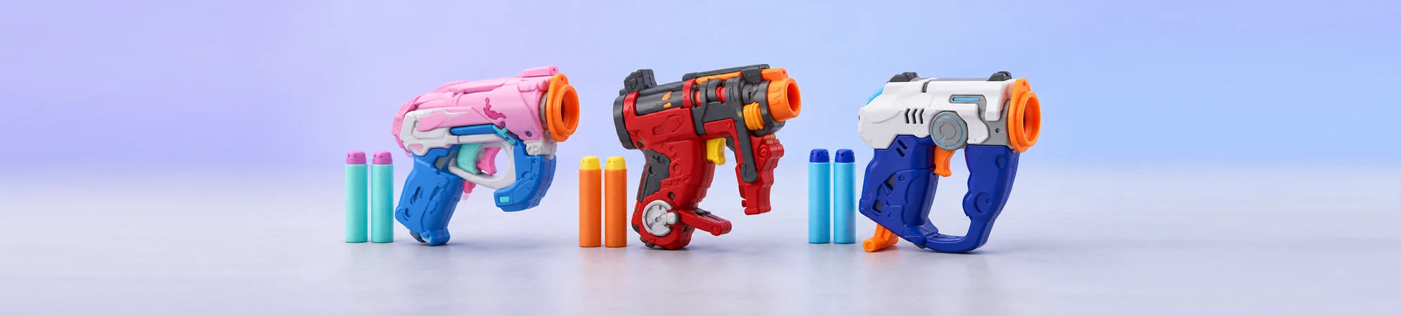 Seleção de brinquedos da coleção Overwatch