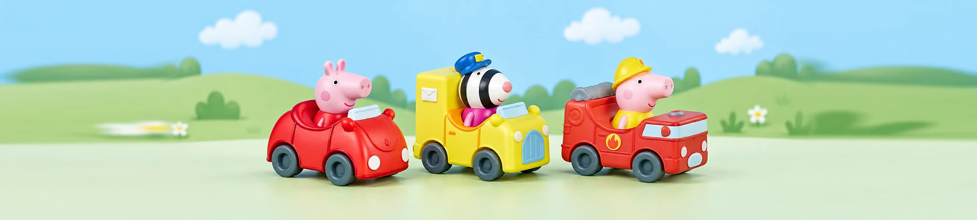 Seleção de brinquedos da coleção Peppa Pig