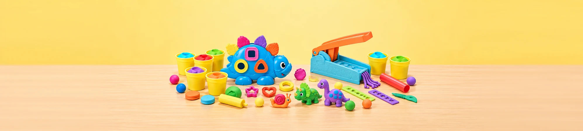 Seleção de brinquedos da coleção Play-Doh
